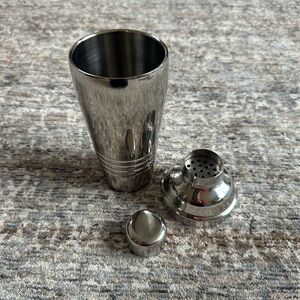 Top Shelf Stainless Steel Martini Cocktail Shaker Set by Godinger